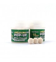 Long Soluble Amino POP-UP one-flavor WHITE CHOCOLATE (БIЛИЙ ШОКОЛАД) Ø10 мм